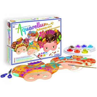 Aquarellum 4t masques  princesses
