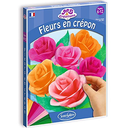Arts Et Creations Fleurs En Crepon