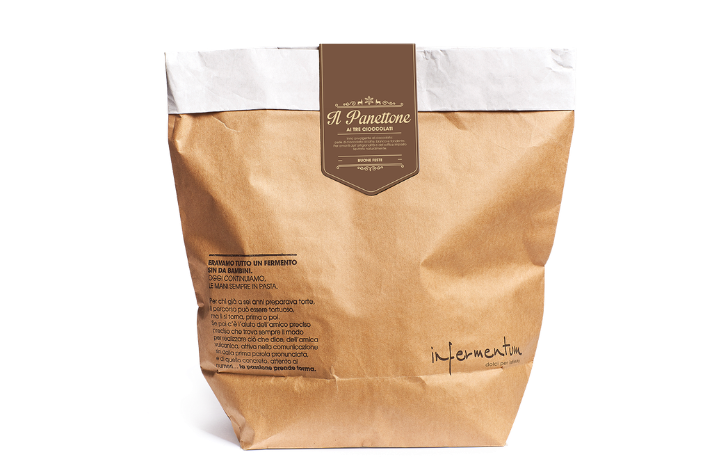 Panettone aux 3 chocolats Infermentum