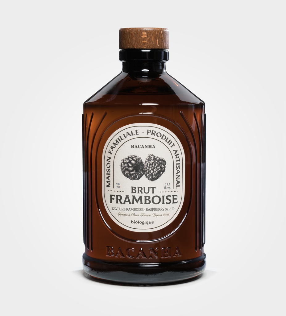 Framboise- Sirop Brut Bio 400ml