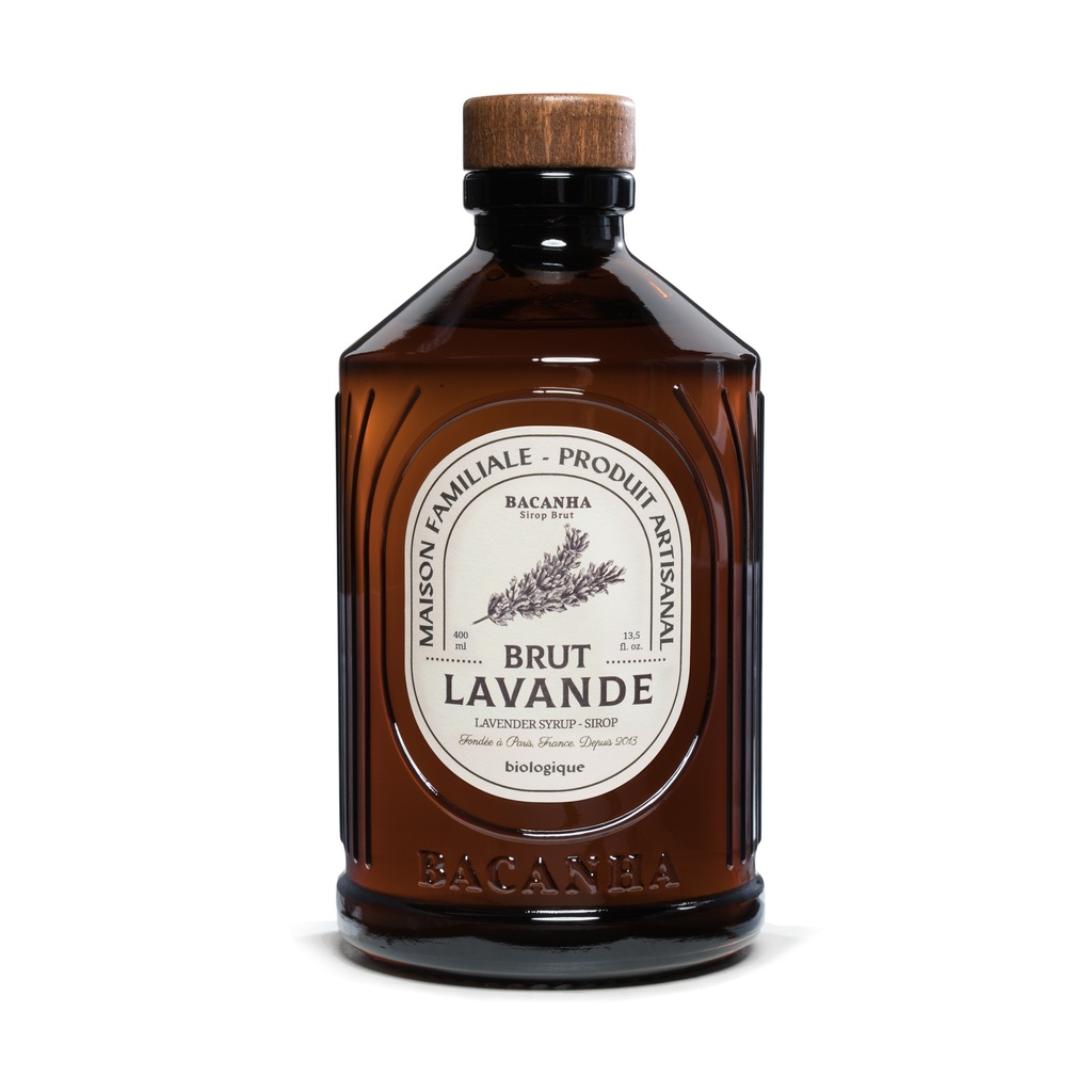 Lavande- Sirop Brut Bio 400ml