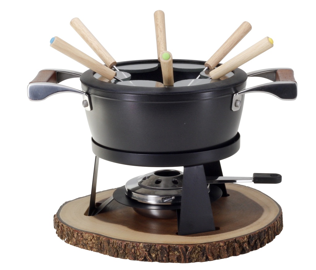Set à fondue aux légumes et bourguigonne  Antik , 9 pièces