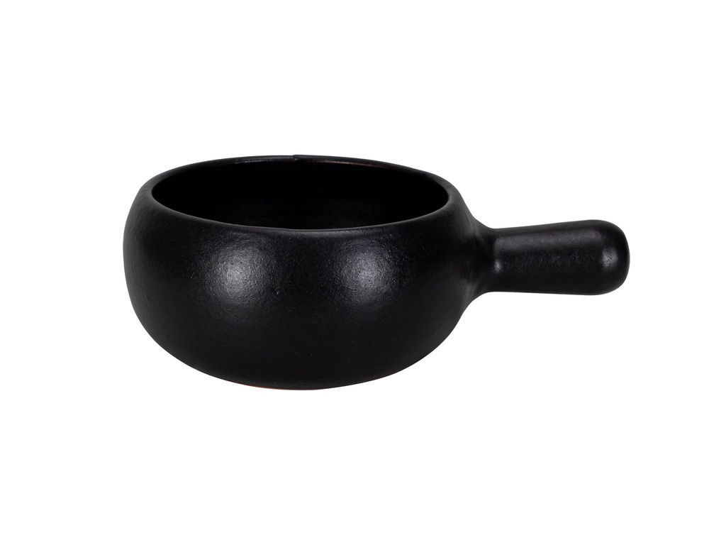 Caquelon à fondue au Fromage  Bombata-Uni  noir