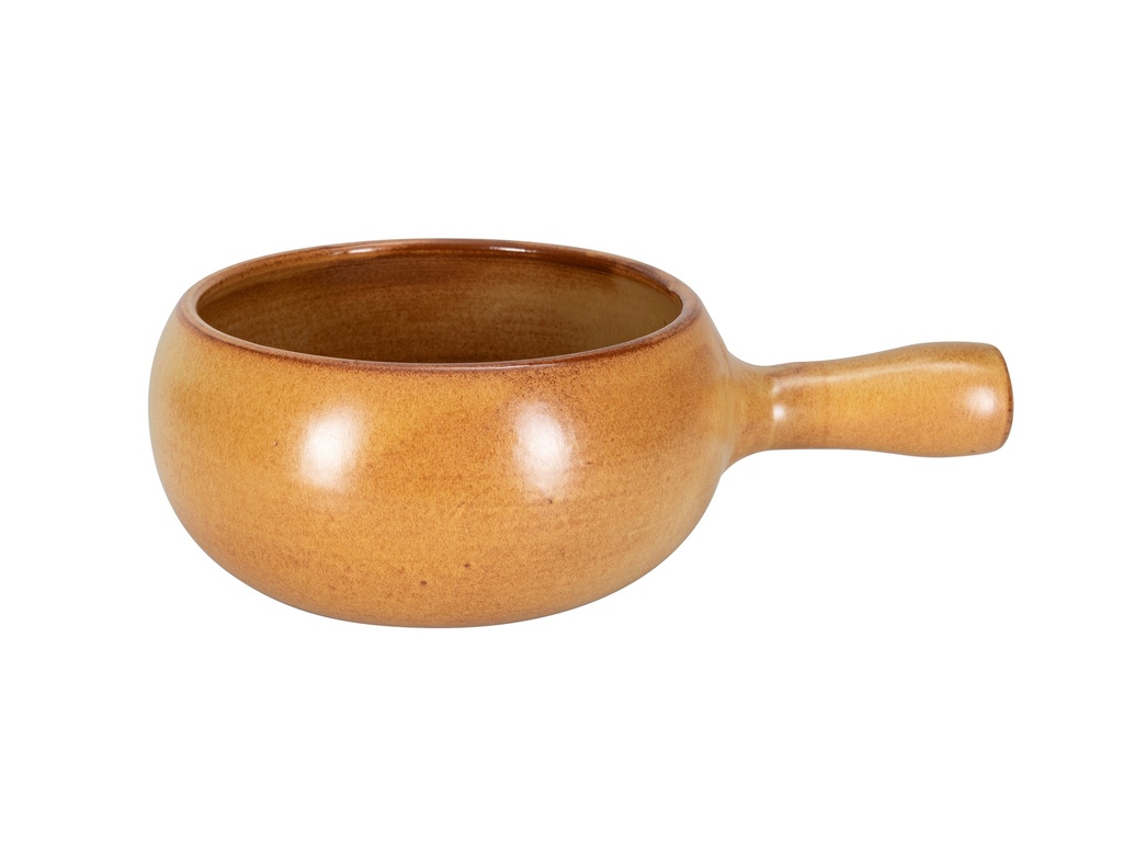 Caquelon à fondue au Fromage  Bombata-brown  brun