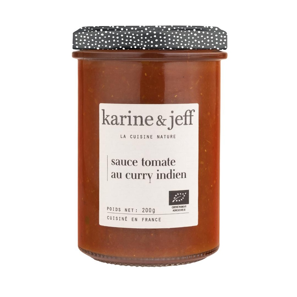 Sauce tomate au curry indien