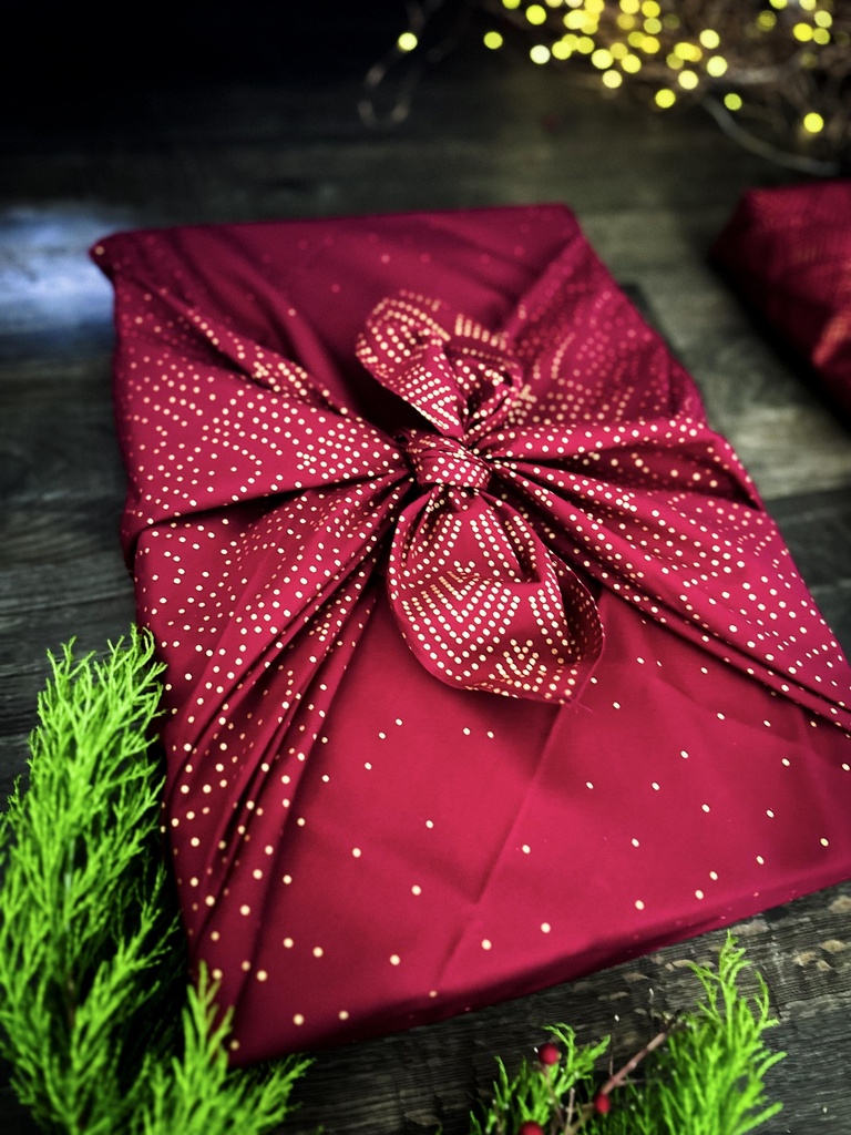 Furoshiki, Emballage cadeaux en tissu  Pôle Nord