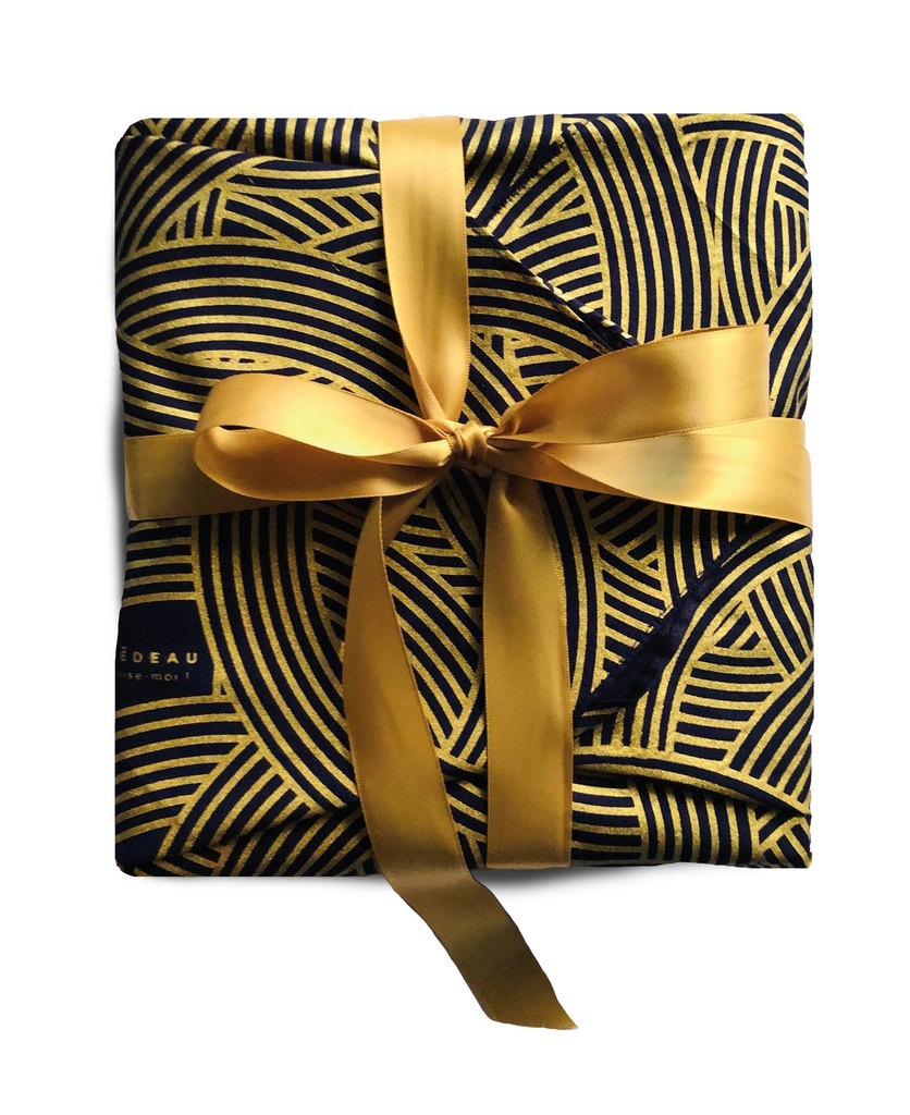 Furoshiki, Emballage cadeaux en tissu Tricot