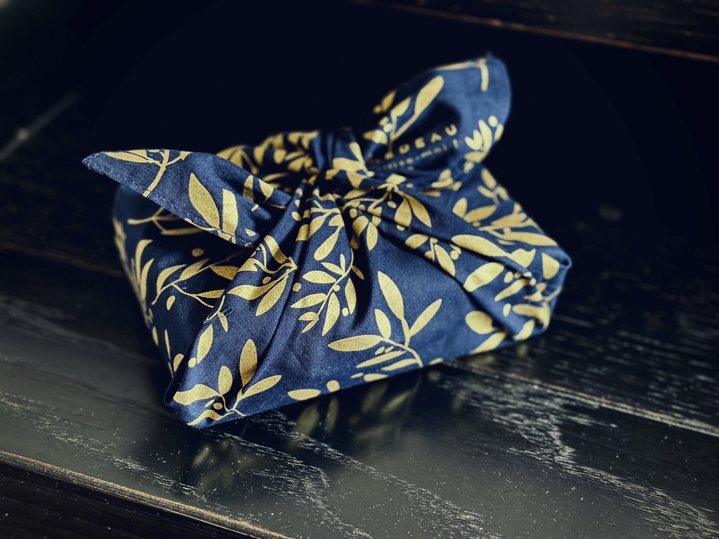 Furoshiki, Emballage cadeaux en tissu Jadin de gui
