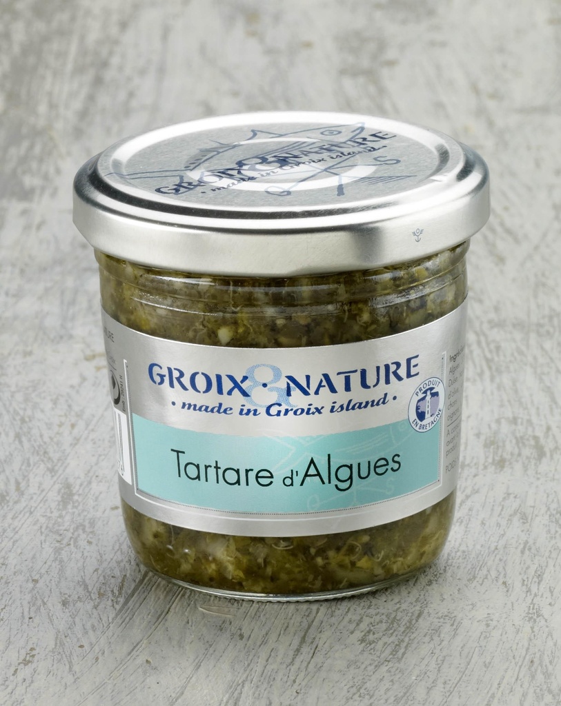 Tartare d'Algues, câpres et cornichons