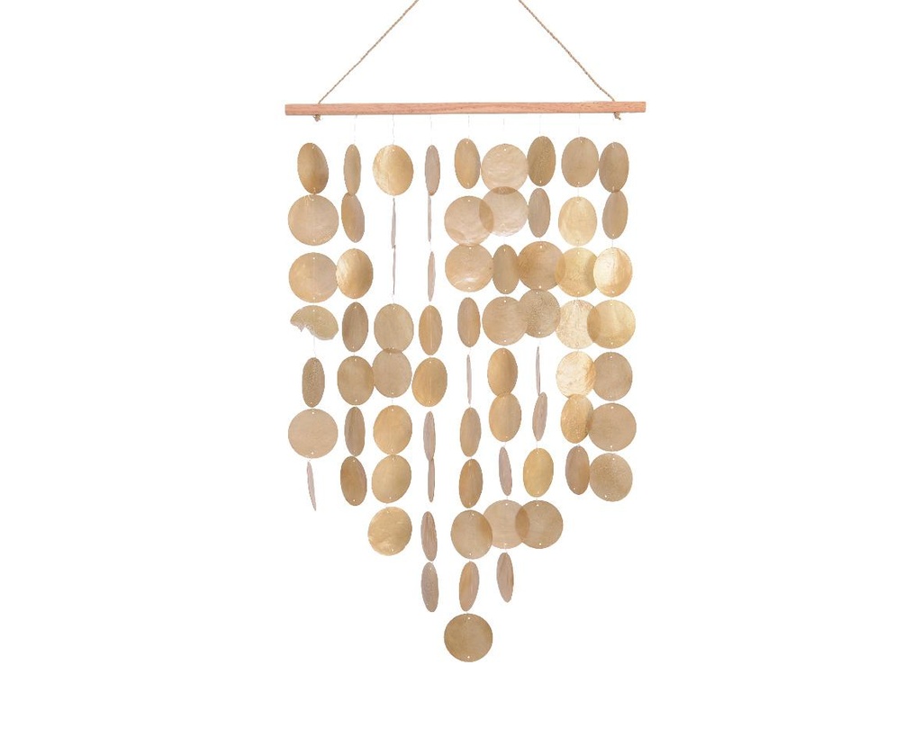 Carillon éolien en capiz