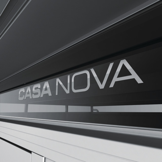 Double bandeau en verre acrylique 3x6