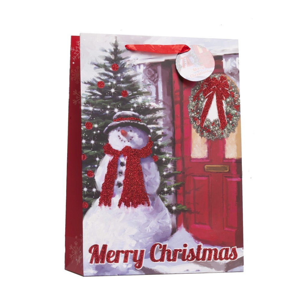 Sac cadeau Bonhomme de neige