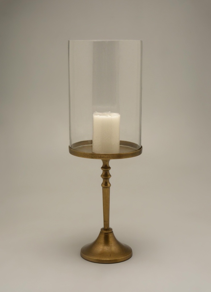 Bougeoir avec verre Antoine