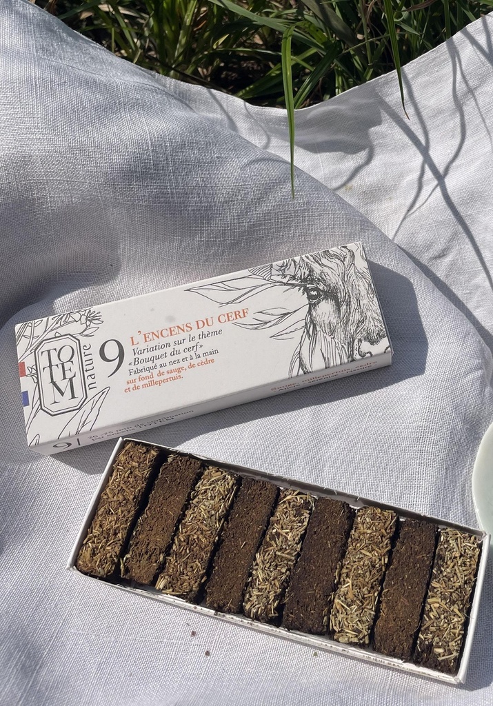 Encens du Cerf; sauge, millepertuis, bois de cèdre