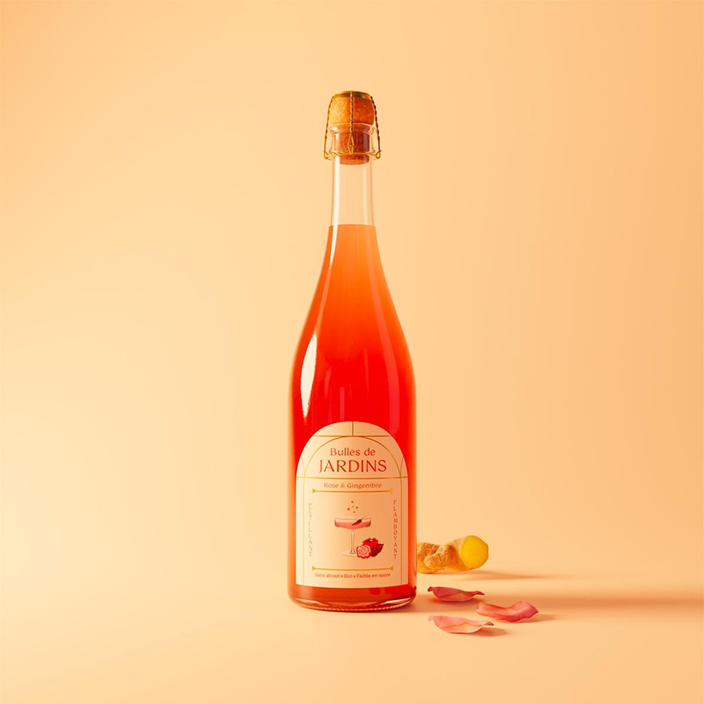 Bulles de Jardins Rose & Gingembre 75cl