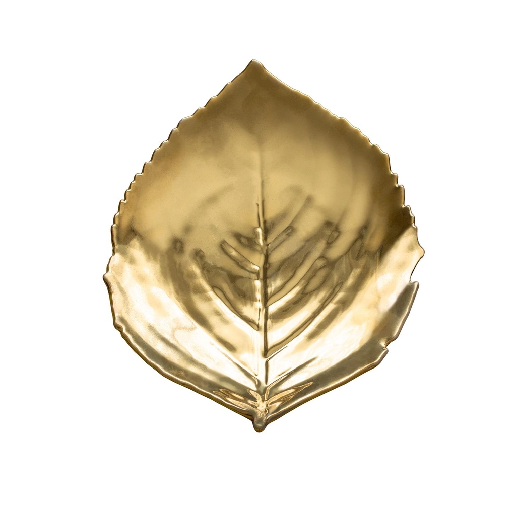 Assiette à pain Hydrangea or 18 carats