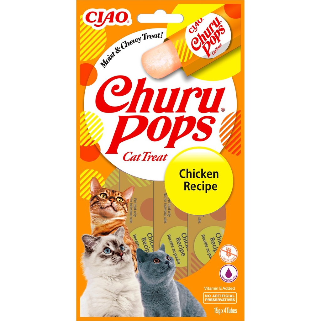 Churu® Pops Poulet 4 Sticks à 15g