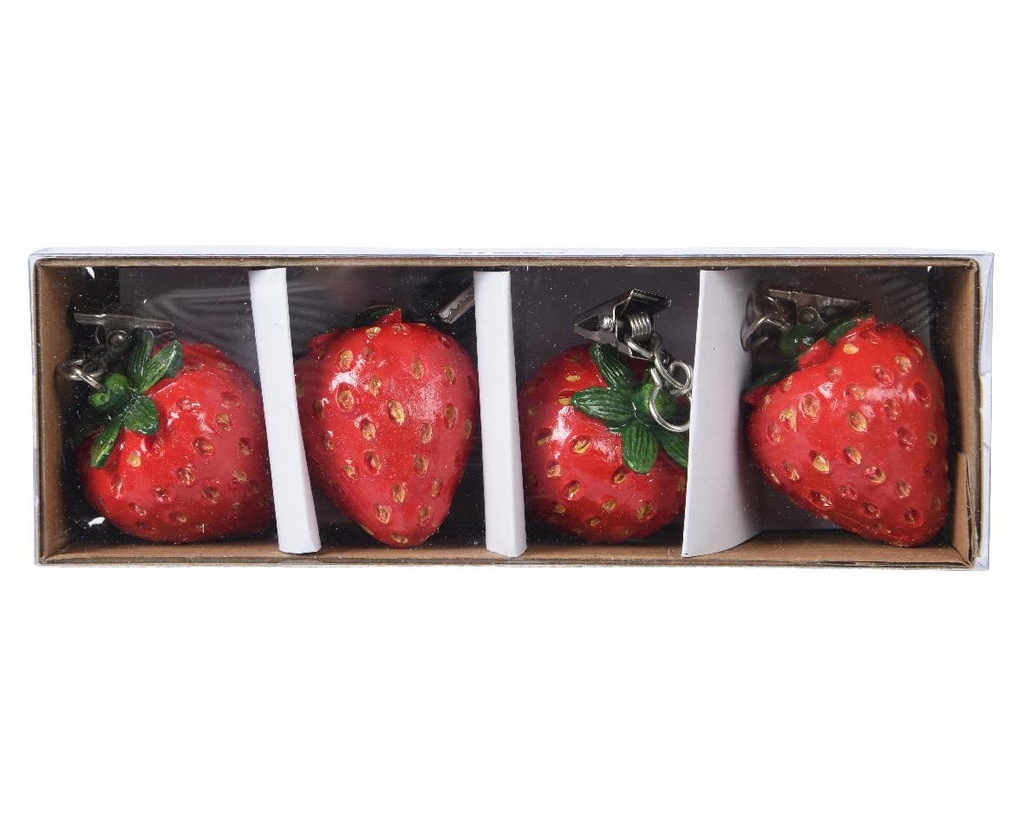 Poids pour nappe Fraise