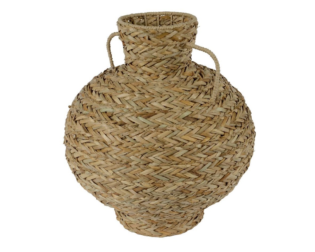 Vase en herbe marine avec anses