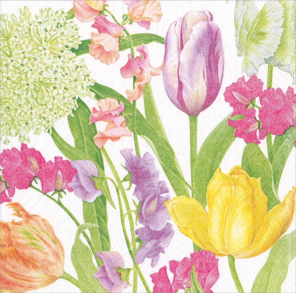 Serviettes Lunch Spring flower show