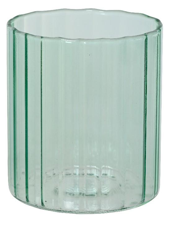 Verre à eau coloré