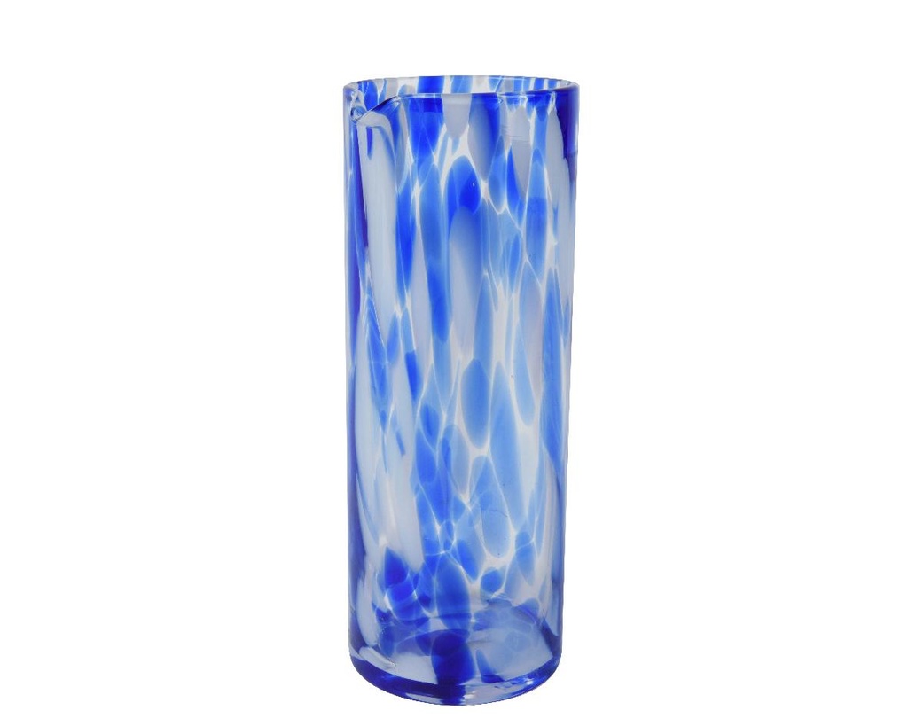 Pichet bleu en verre