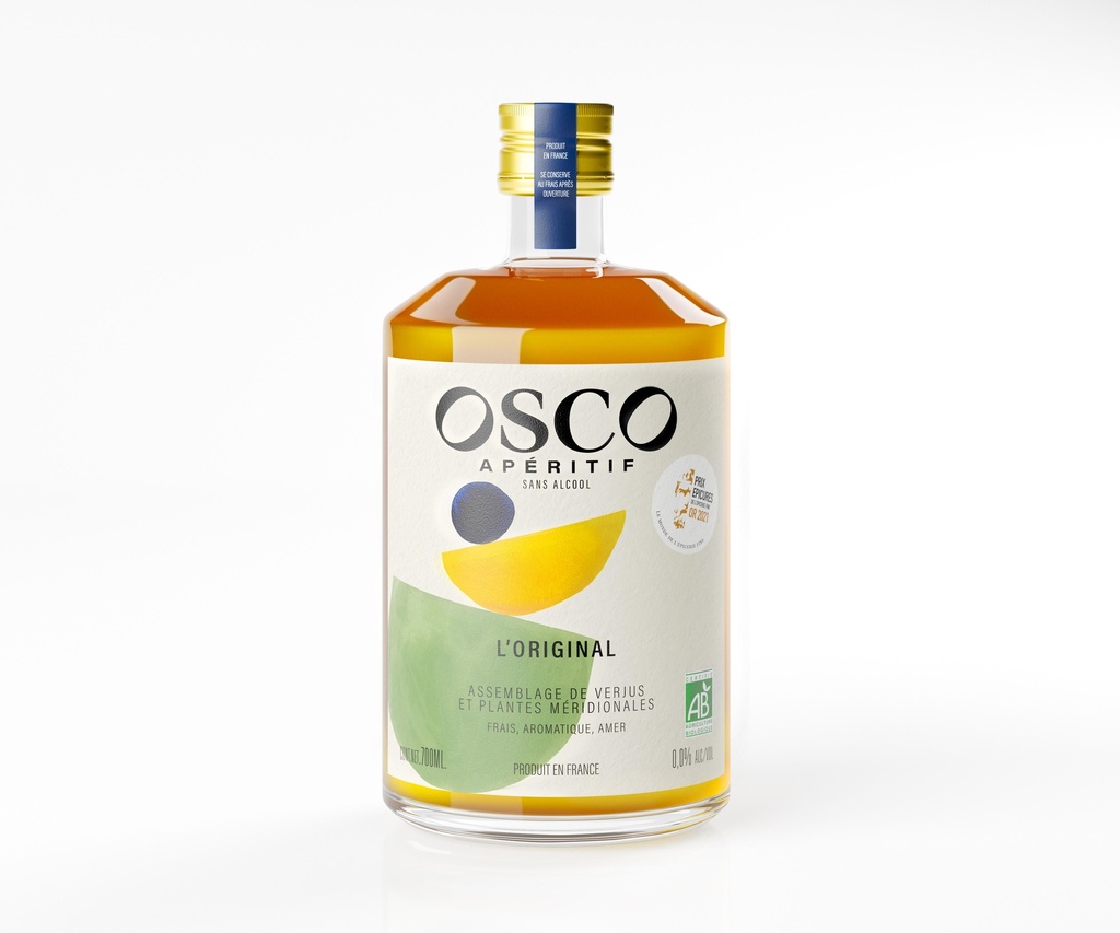 Osco l'Original Bio, Apéritif Sans Alcool