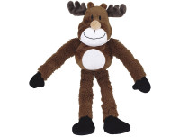 Jouet chien renne peluche Noël