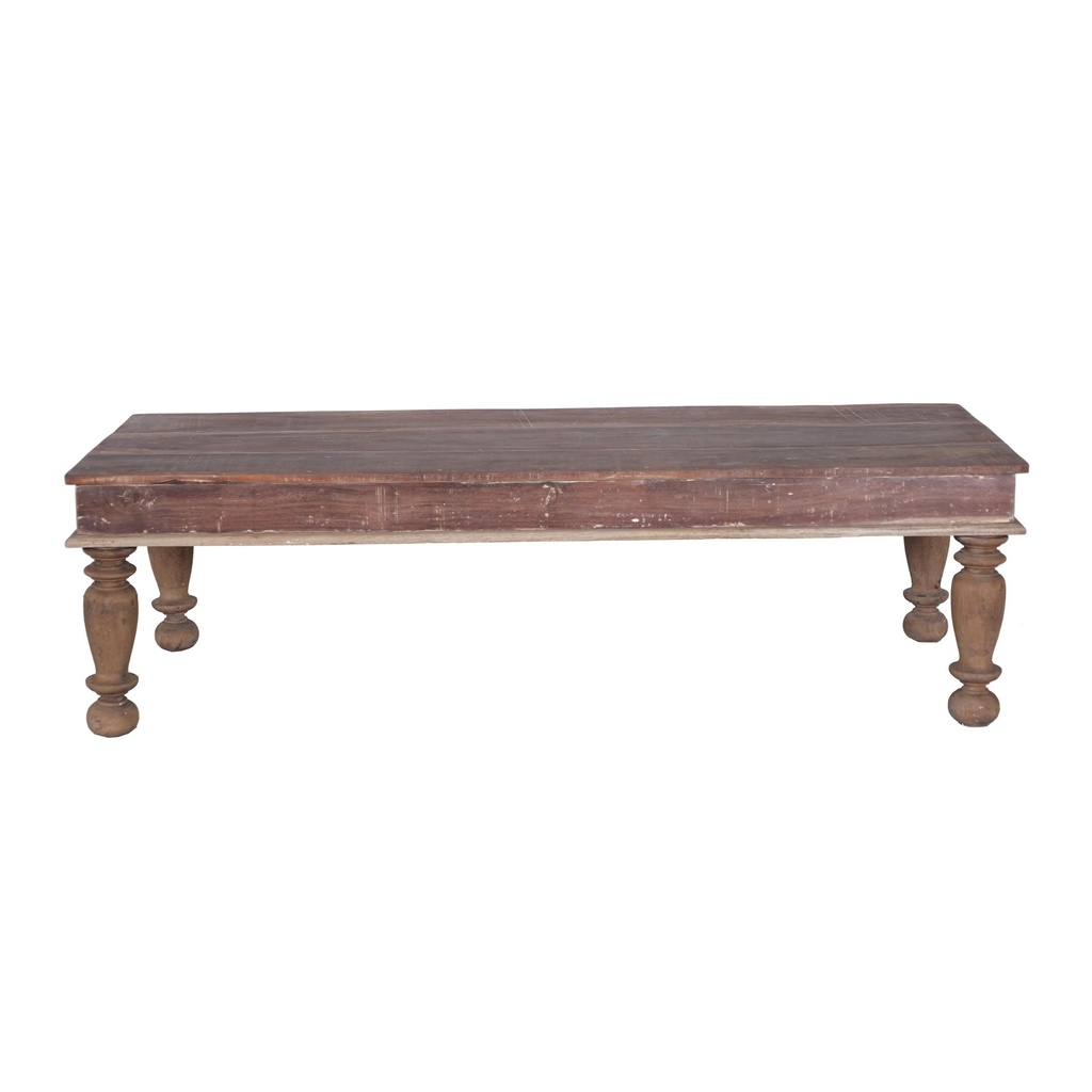Table basse en teck ancien