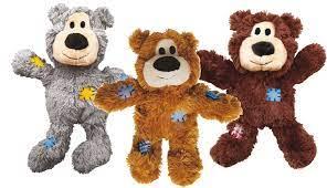 Jouet chien Kong ours assorti S/M