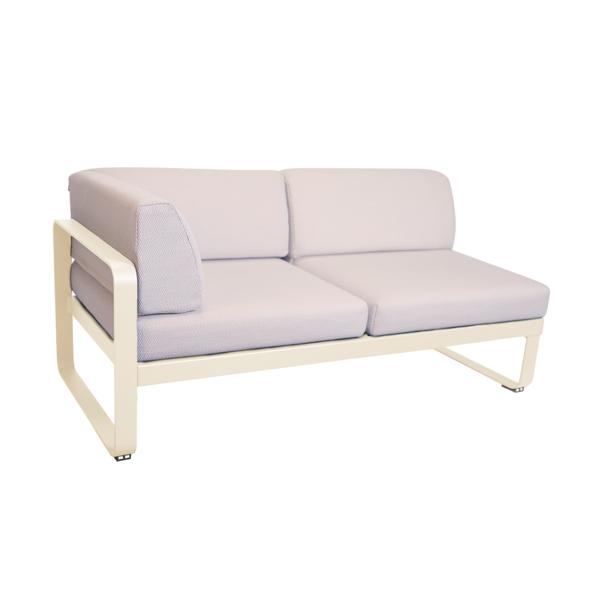 Module d'angle gauche bellevie 2 places