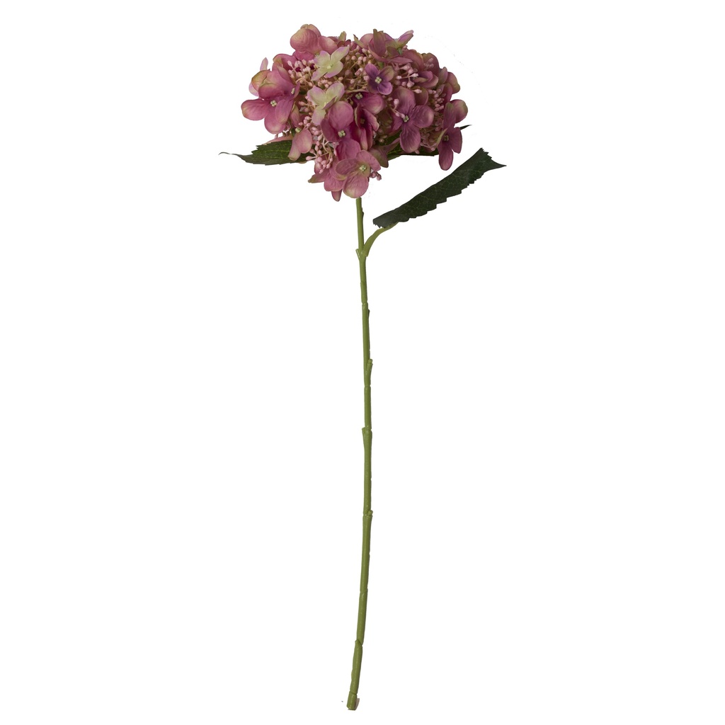 Hortensia en branche artificiel