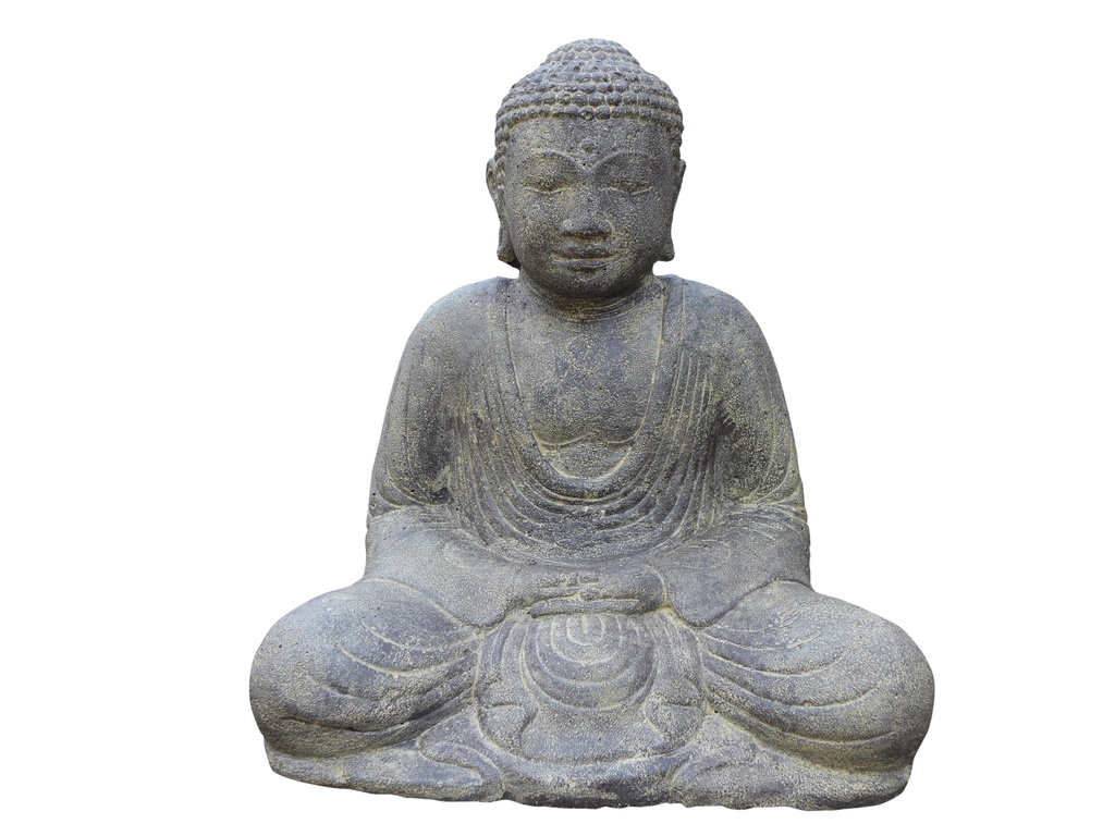 Bouddha Japonais Assis 30Cm