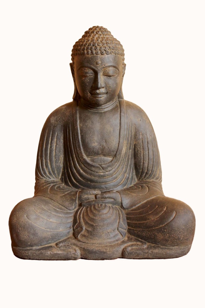 Bouddha Japonais Assis 40Cm