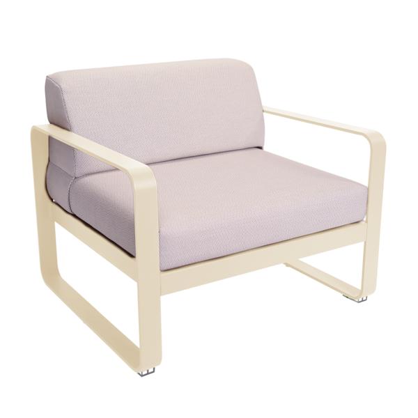 Fauteuil club Bellevie avec Coussin Perle inclus