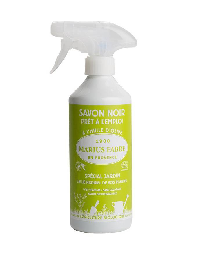 Spray savon noir 500 ml spécial jardin