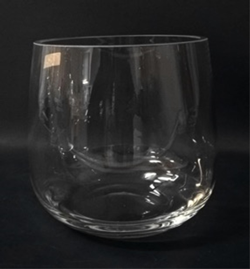 Vase en verre