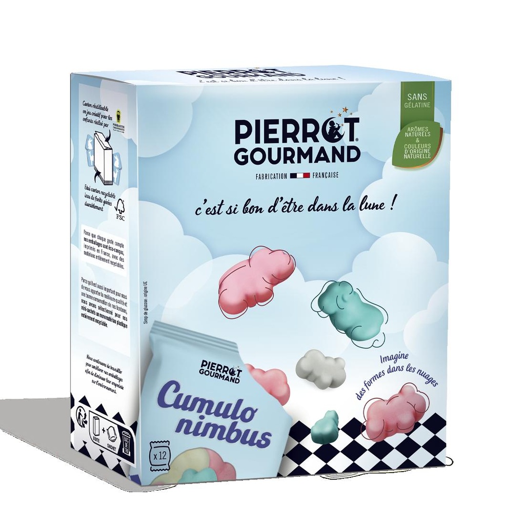 Boîte de 12 mini-sachets Cumulonimbus