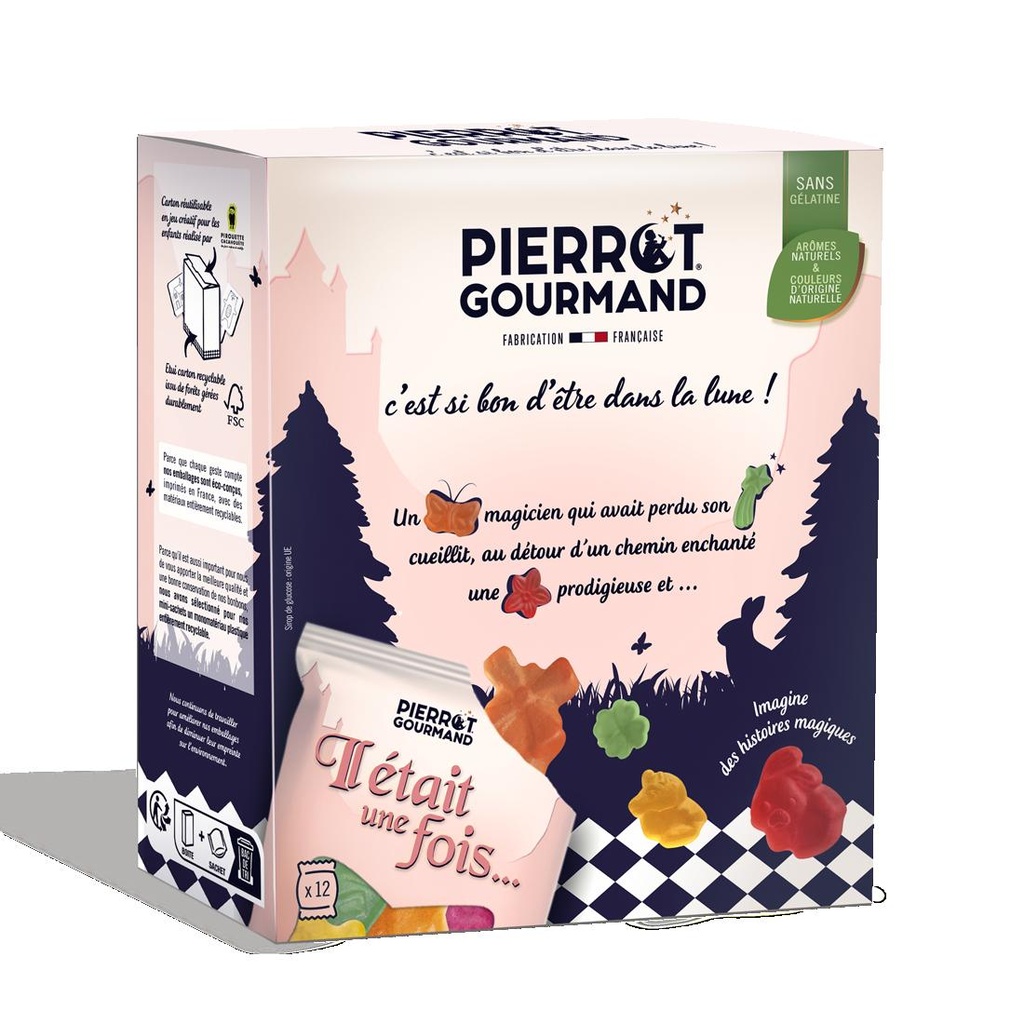 Boîte de 12 mini-sachets Il était une fois
