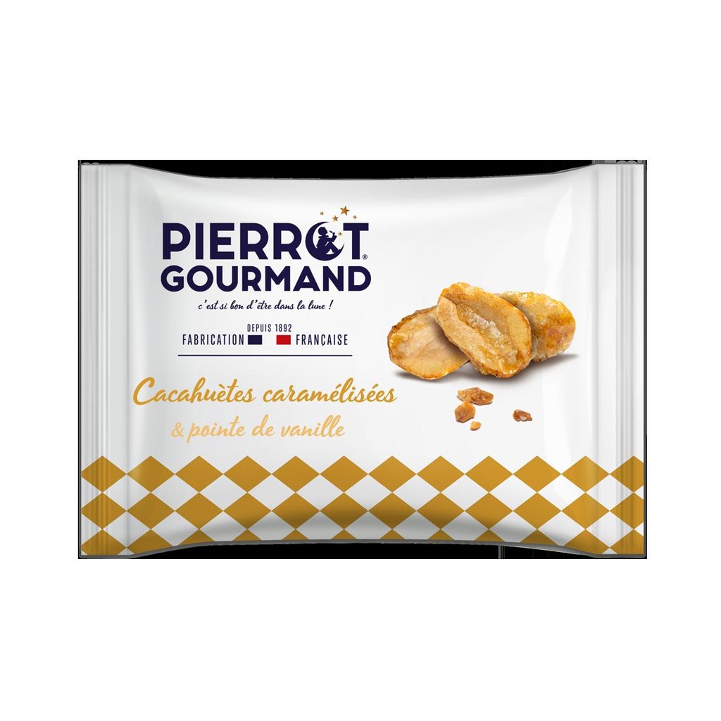 Snack Cacahuètes caramélisées & pointe de vanille