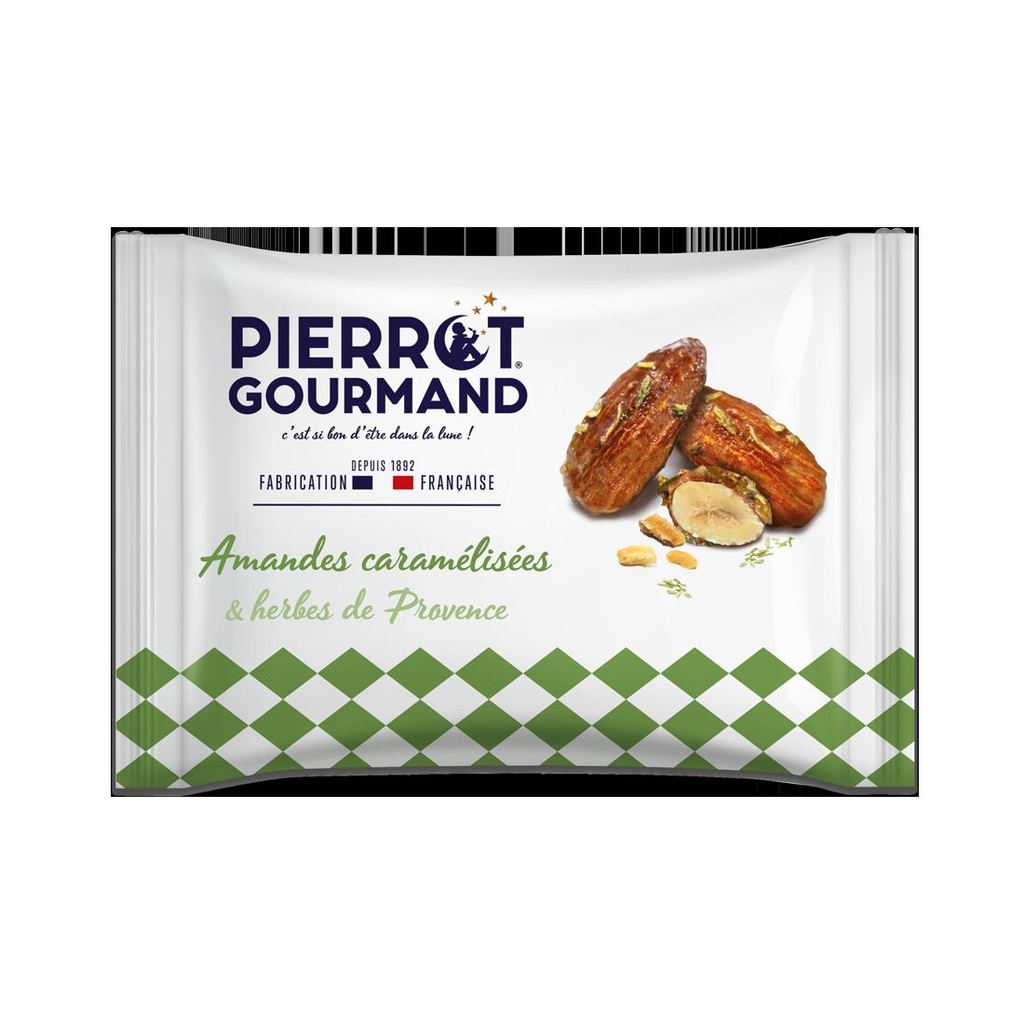 Snack Amandes caramélisées & Herbes de Provence
