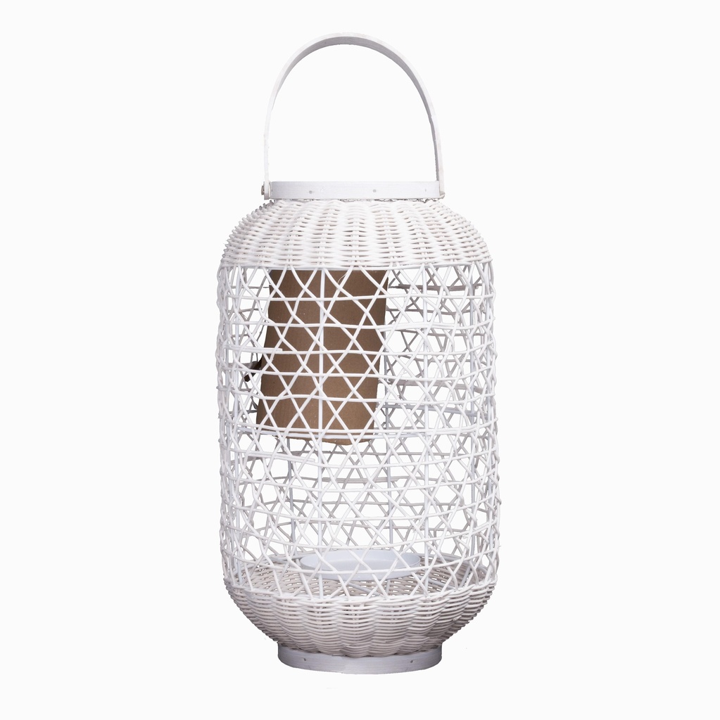 Lanterne Amélie en rotin
