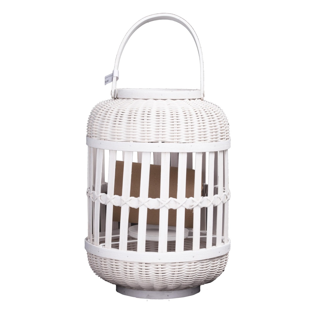 Lanterne Stéphanie en rotin
