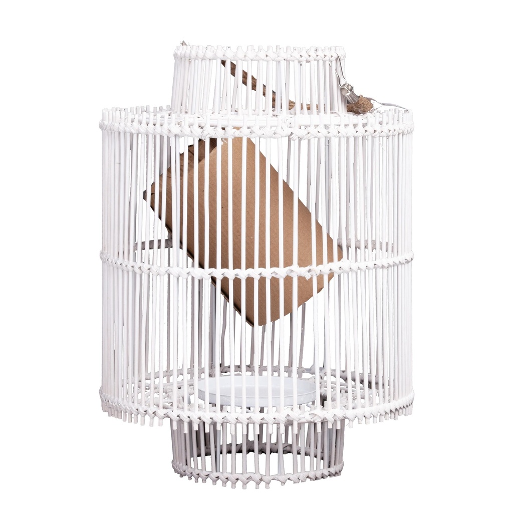 Lanterne Susie en rotin