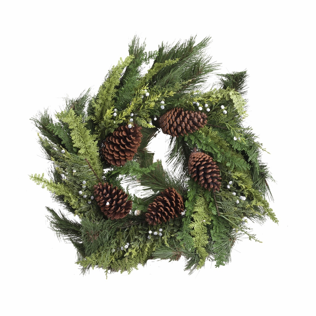 Couronne de sapin artificielle