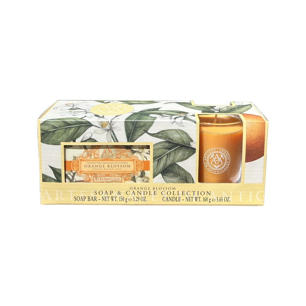 Set Bougie&Savon Orange Blossom