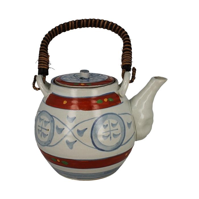 Théière en céramique, av.filtre inox