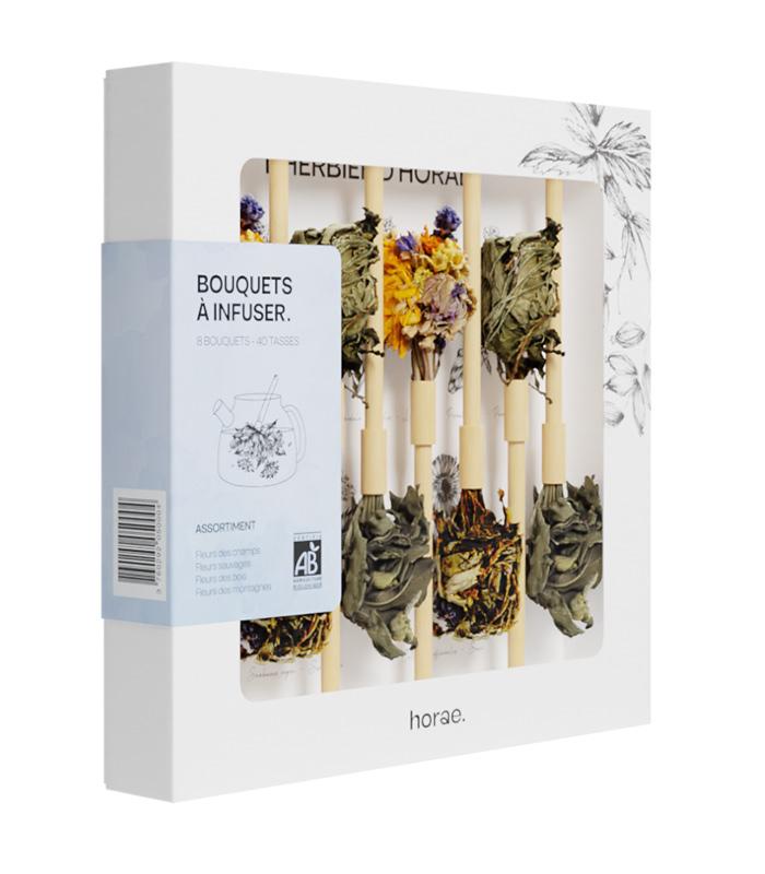 Coffret de 8 Bouquets à infuser