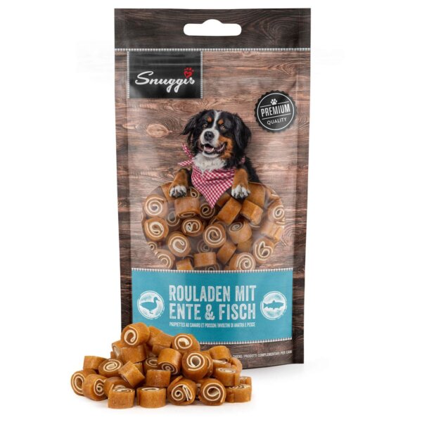 Snuggis Paupiettes au canard et poisson 100g
