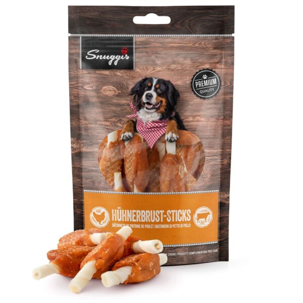 Snuggis Bâtonnets de poitrine de poulet 7cm 130g